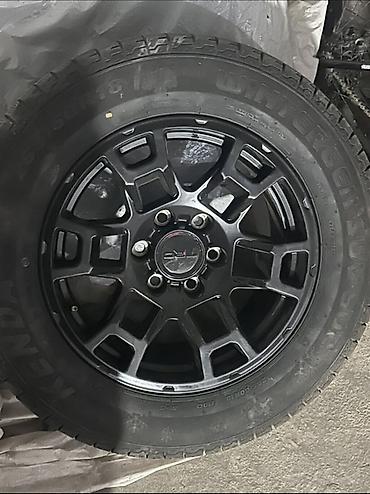 Колеса в сборе 265 / 60 / R 18, Зима, Б/у, Комплект, Внедорожные (АТ/МТ), Литые, отверстий - 6