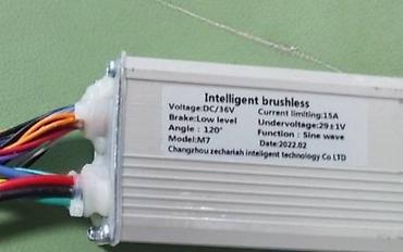 Аксессуары и запчасти для электротранспорта: Запчасти для электро-самоката, (велосипеда) бу моторколесо 8" 400w — 7