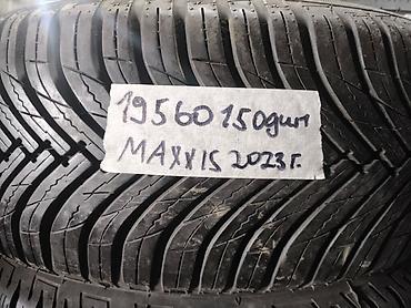60: Шины 195 / 60 / R 15, Лето, Б/у, 1 шт, Легковые, Maxxis — 1