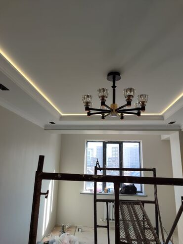 Натяжной потолок: Натяжной потолок Глянцевое, Матовое, 3D потолки Гарантия, Бесплатная консультация, Монтаж — 10