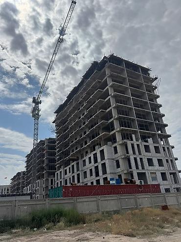 1 кв псо: 2 комнаты, 82 м², Орто-Сай с. Элитка, 7 этаж, ПСО (под самоотделку) — 6