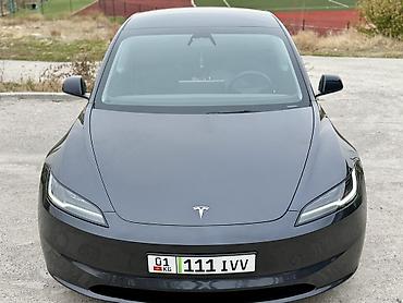 Tesla: Tesla Model 3: 2025 г., Электромобиль lalafo.kg да — 2 Tesla: Tesla Model 3: 2025 г., Электромобиль — 2