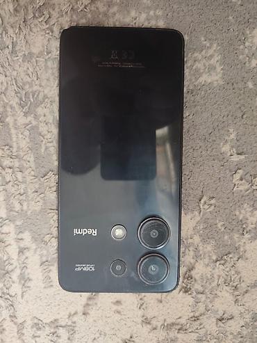 core 2: Redmi, Redmi Note 13, Б/у, 128 ГБ, цвет - Черный, 2 SIM — 2