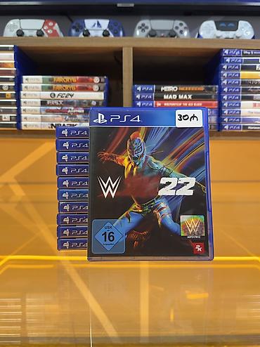 wwe 2k20: WWE 2k22-PS4 diski Oyun diski tam işlək vəziyyətdədir, heç bir cızığı — 1