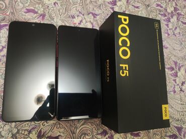 Poco: Poco F5, Б/у, 256 ГБ, цвет - Черный, 2 SIM