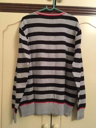 Duksevi: Jako kvalitetan Zara džemper, kao nov, L veličina, 100% cotton, sive — 7