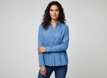 cross jeans zakręt: Woman, Сорочка жіноча, розмір L