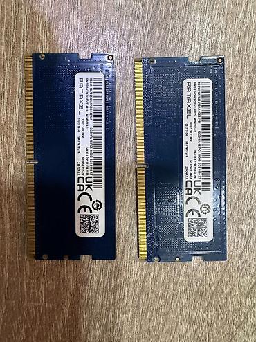 6 gb ram: ⚡️ Ramaxel 12GB DDR5 4800MHz Laptop RAM (Təzə kimi) ⚡️ Əldə 2 ədəd — 3