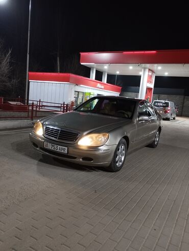 Mercedes-Benz S 320: 1999 г., 3.2 л, Автомат, Бензин, Седан
