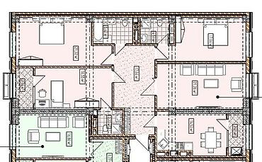 14: 4 комнаты, 130 м², Асанбай мкр Элитка, 9 этаж, ПСО (под самоотделку) — 10