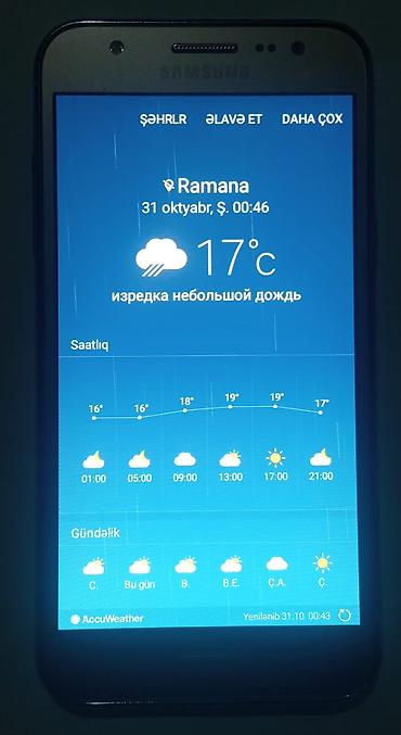 samsung 20: Samsung Galaxy J5, 8 GB, rəng - Gümüşü, İki sim kartlı — 4