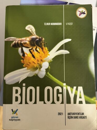 listurlar 2021: Biologiya fənni üzrə abituriyentlər üçün Elnur Məmmədov tərəfindən
