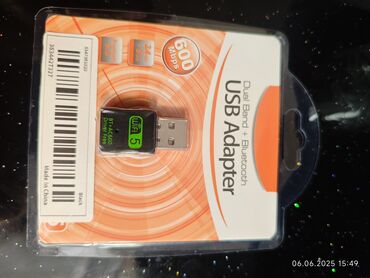 usb led traka za tv: 5ghz və 2.4ghz wi-fi və Bluetooth 5.0 qəbul edici. Kompüter və ya