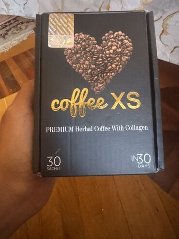 Чай, кофе, напитки: Coffee XS kollagenli premium bitki qəhvəsi, unikal tərkibi sayəsində