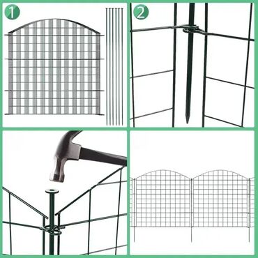 Oprema za kućne ljubimce: Komplet od 5 elemenata ograde; Dimenzije: V x Š = 78 x 77 cm; Potpuno — 6