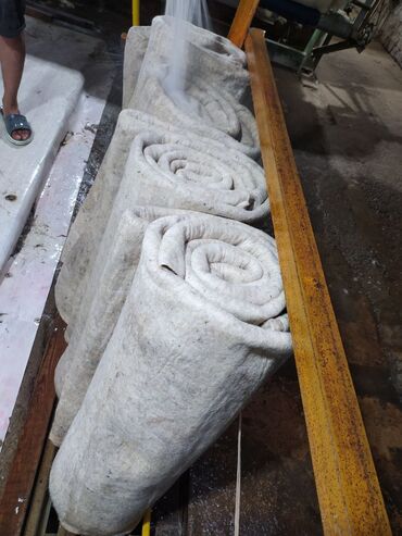 Комплектующие для юрт: Войлок юрта размер длина 3.80 шрина 1.90 толщина 1.5 см боз үйдүн — 5