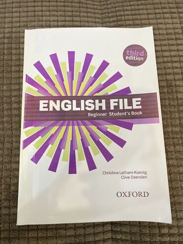намаз убактысы ош ноокат: English file Beginner Student’s Book Oxford