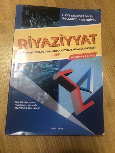 güvən riyaziyyat pdf yüklə 2023: Elçin Tanrıverdiyev Cebr
Elmler metrosuna çatdırılma var