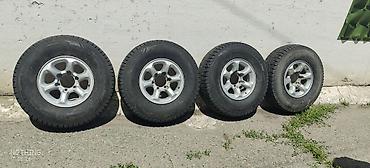 3110: Колеса в сборе 265 / 75 / R 15, Всесезонная, Б/у, Комплект, Внедорожные (АТ/МТ), Литые, отверстий - 6 — 1