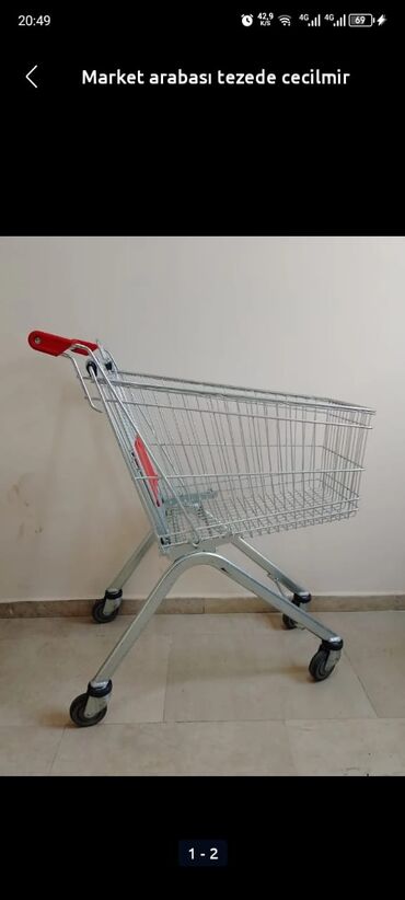 Butkalar, köşklar: Mağaza arabaları