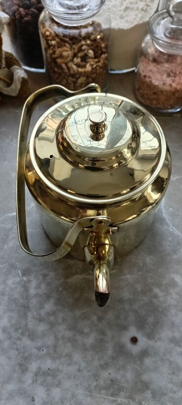 Çaydanlar: İşlənmiş, rəng - Qızılı, Çaydan, 3-dən çox l, Rusiya — 5