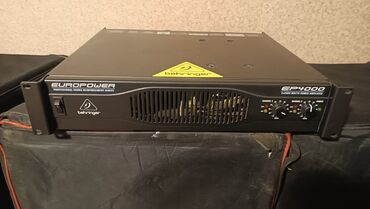Səs gücləndiriciləri: Orginal Behringer Europower EP4000 – 2 kanallı peşəkar güc — 9