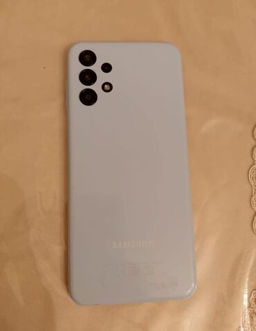 samsung telefonlar: Samsung Galaxy A13, 64 GB, rəng - Mavi, Zəmanət, Barmaq izi, İki sim kartlı