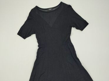 czarna krótka sukienki: Sukienka, S, F&F, stan - Dobry