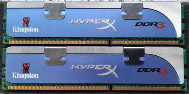 Жёсткие диски (HDD): PC - Operativ yaddaş - Ram (Noutbuk üçün deyil) DDR3 2×2GB 1600MHz -