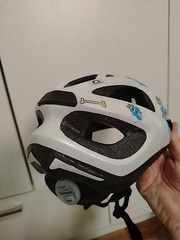 Oprema za bicikliste: Dečija biciklistička kaciga sa motivom psa vel obim 49-55 - Veličina — 11