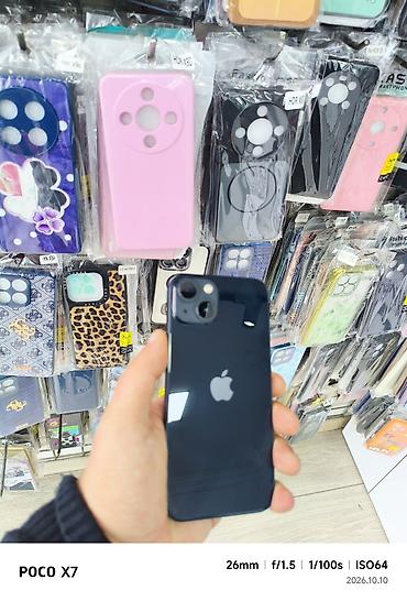 13 note pro: IPhone 13, 128 GB, Midnight, Zəmanət — 1