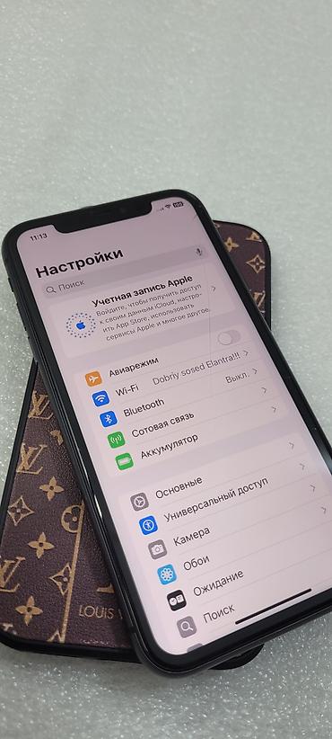 Apple iPhone: IPhone 11, Б/у, 64 ГБ, Черный, Чехол, 78 % — 4