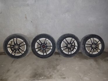 шины r 16: Дөңгөлөктөр монтажда 185 / 65 / R 15, All-season, Колдонулган, Комплект, Жеңил унаалар, Куйма, тешиктери - 10