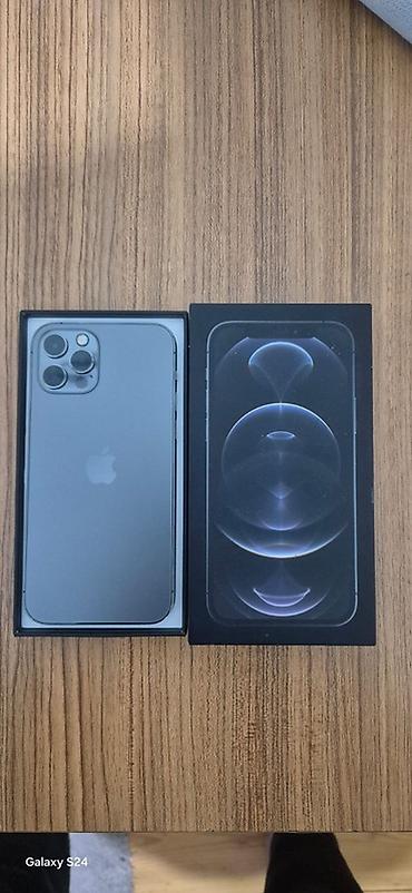 i̇phon 12: IPhone 12 Pro, 256 GB, Graphite, Sənədlərlə, Barmaq izi, Face ID — 2