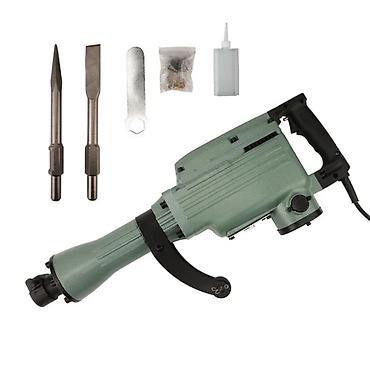 kömürsındıran: Elektrikli sökücü çəkic (demolition hammer) dəst şəklində təqdim — 2