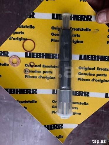 Digər avtomobil ehtiyat hissələri: Liebherr markalı, orijinal ehtiyat hissəsi olan qara rəngli injektor