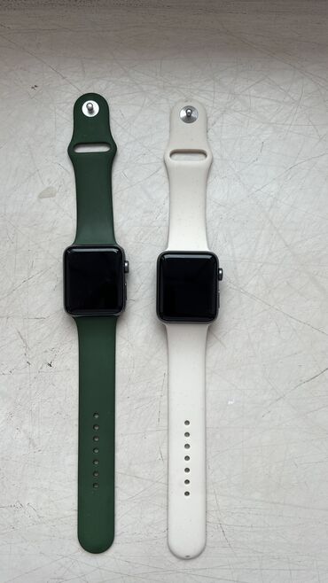 apple watch 42: Продаю!!! Или меняю Оба продаю за 16000тыс Оригинал Зеленый 2серия