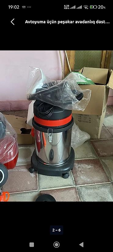 generator icarəsi: Avtoyuma və detallı təmizlik üçün peşəkar avadanlıq dəsti Tərkib: - — 9