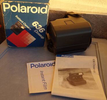 Fotokameralar: Fotoaparat Palaroid “Palaroid” markalı 636 Closeup model qutusunda — 9