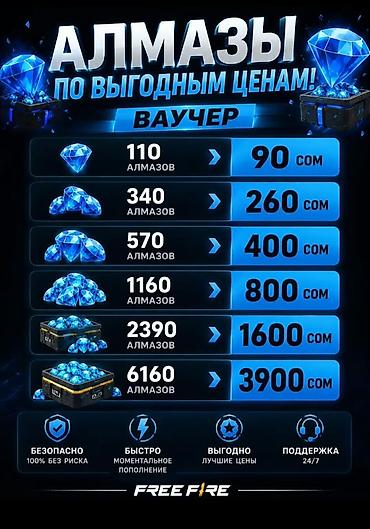 мото зарядка: Алмазы Free Fire — ваучеры по выгодным ценам Доступные пакеты: - 110 — 1