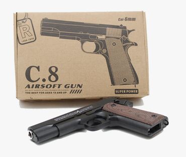 детская машинка на пульте управления: Игрушечный пистолет "Colt 1911" (C.8) Игрушечный пистолет "Colt
