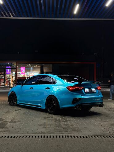 Обвес: Комплект Kia, 2019 г., цвет - Голубой, Б/у — 2