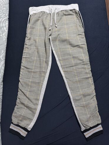 sugar free trenerke: S (EU 36), Single-colored, Plaid, color - Grey