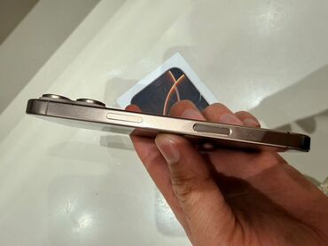 Apple iPhone: IPhone 16 Pro, 128 GB, Desert Titanium, Face ID — 15