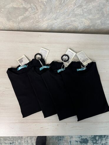 Лонгсливы: Лонгслив, цвет - Черный, Made in KG, Все размеры — 7