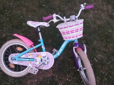 bicikle za devojcice: Bicikl za devojčicu od 4 do 6 god,nema pomoćne točkove