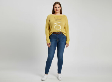 sukienki sweterkowa plus size: Golden Days, Светр жіночий, розмір 4XL