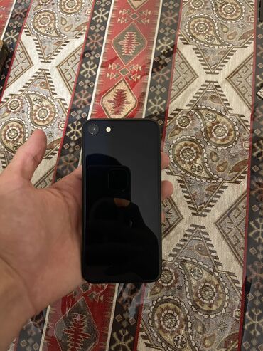 iphone x ikinci əl: IPhone SE 2022, 128 GB, Qara, Zəmanət, Barmaq izi, Simsiz şarj