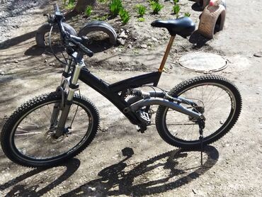 велосипед 20 дюймов алюминиевая рама: Горный велосипед, всё в хорошем состоянии,покрышки новые, диски