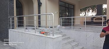 Balkon məhəccəri, Paslanmaz polad